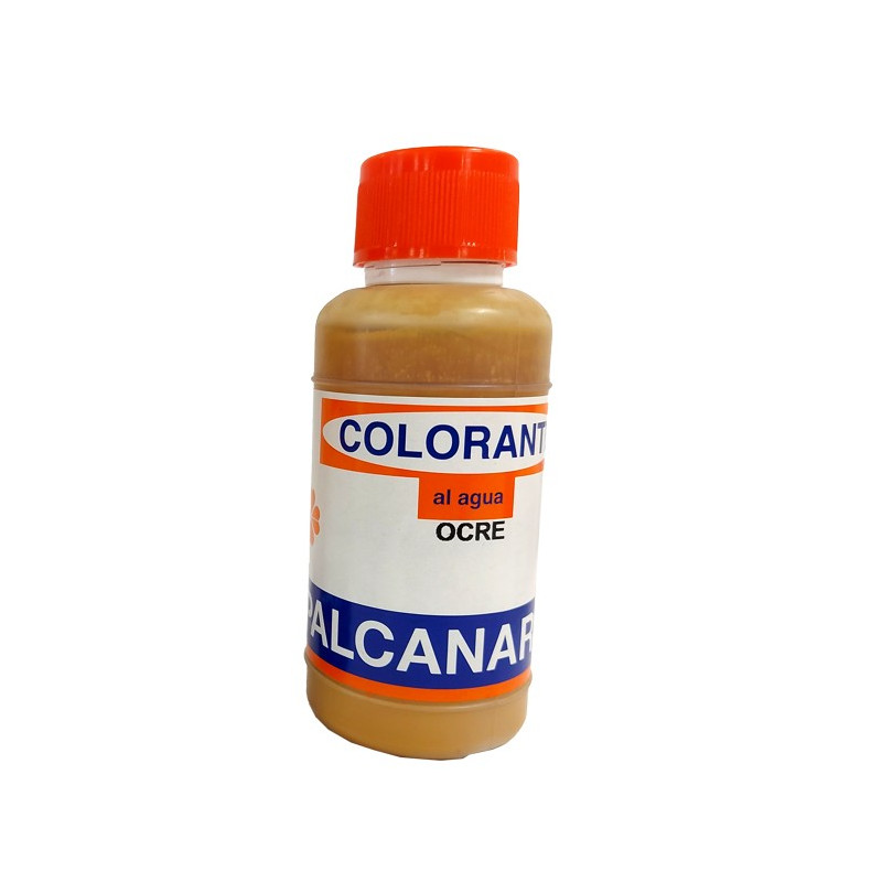 COLORANTE AL AGUA OCRE 150ML.