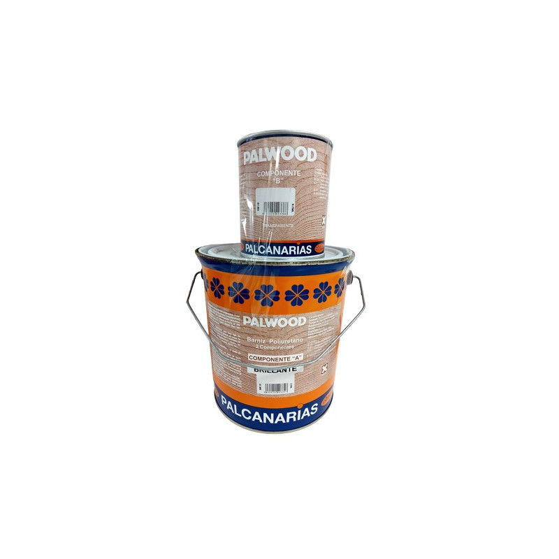 BARNIZ PALWOOD POLIUR. 2C. BRILLANTE 2,25LTS.