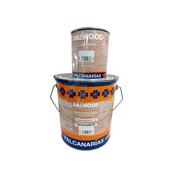 BARNIZ PALWOOD POLIUR. 2C. BRILLANTE 2,25LTS.
