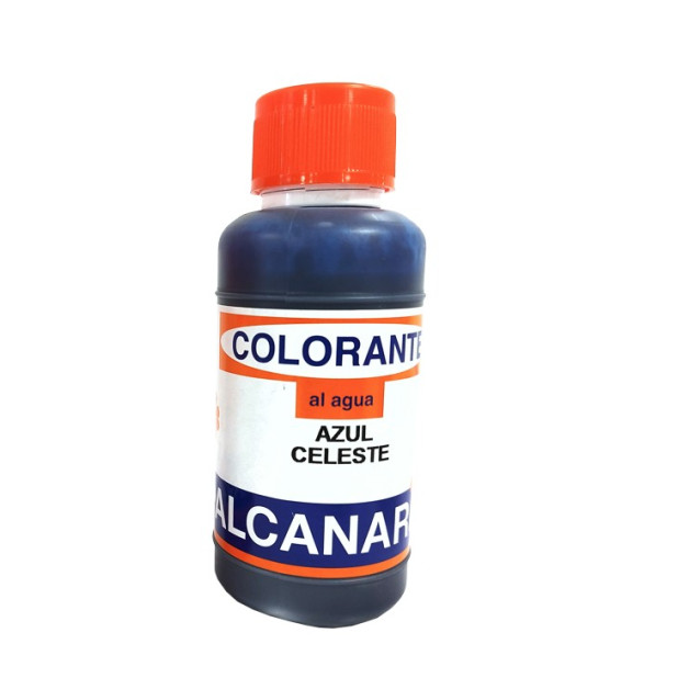 COLORANTE AL AGUA AZUL CELESTE 150ml.
