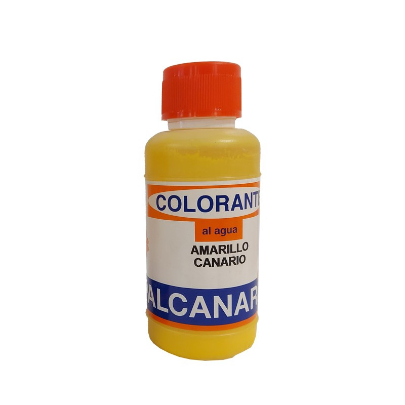 COLORANTE AL AGUA AMARILLO CANARIO 150ml.