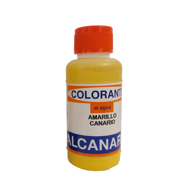COLORANTE AL AGUA AMARILLO CANARIO 150ml.