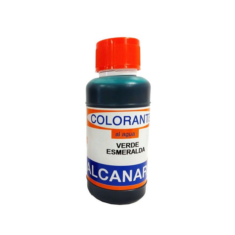 COLORANTE AL AGUA VERDE ESMERALDA 150ml.
