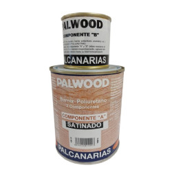 BARNIZ PALWOOD POLIUR. 2C SATINADO 450ml.