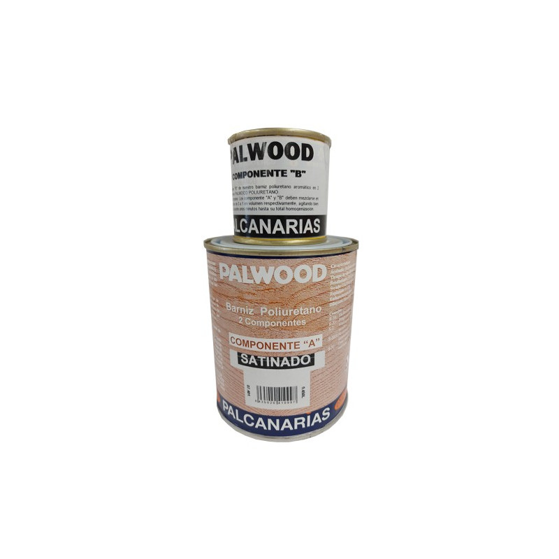 BARNIZ PALWOOD POLIUR. 2C SATINADO 450ml.