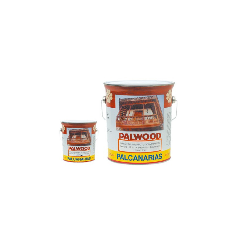 BARNIZ PALWOOD POLIUR. 2C SATINADO 2,25LTS.