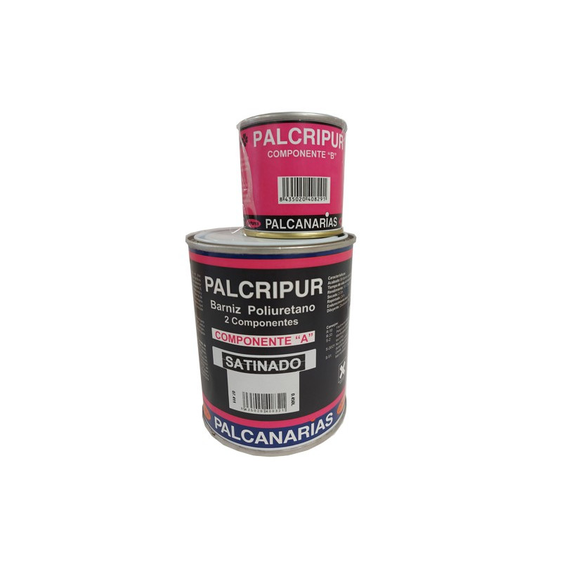 BARNIZ PALCRIPUR POLIUR. 2C. SAT. 450ML.