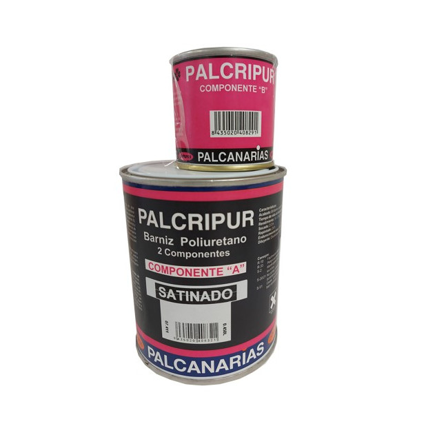 BARNIZ PALCRIPUR POLIUR. 2C. SAT. 450ML.