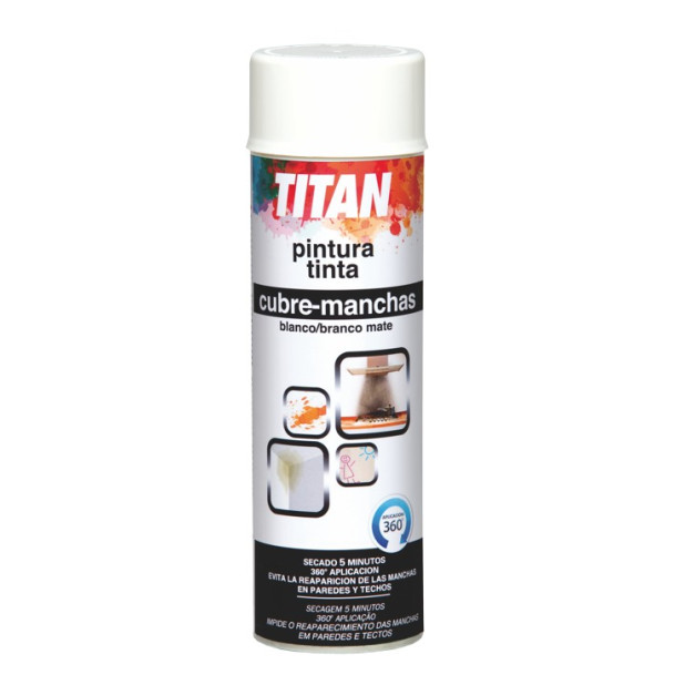 SPRAY TITAN PINT. CUBRE-MANCHAS 500ML