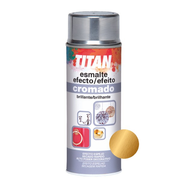 SPRAY EFECTO CROMADO PLATA 400ML
