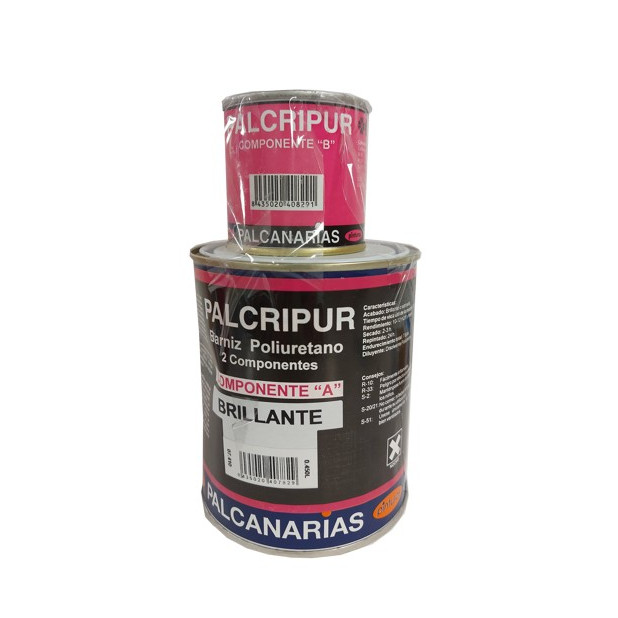 BARNIZ PALCRIPUR POLIUR. 2C. BRILLANTE 450ML