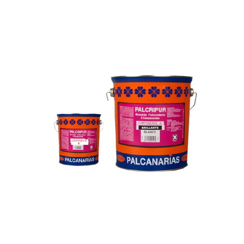 PALCRIPUR ESMALTE POLIU. BLANCO 2C BRILL. 2.250LTS