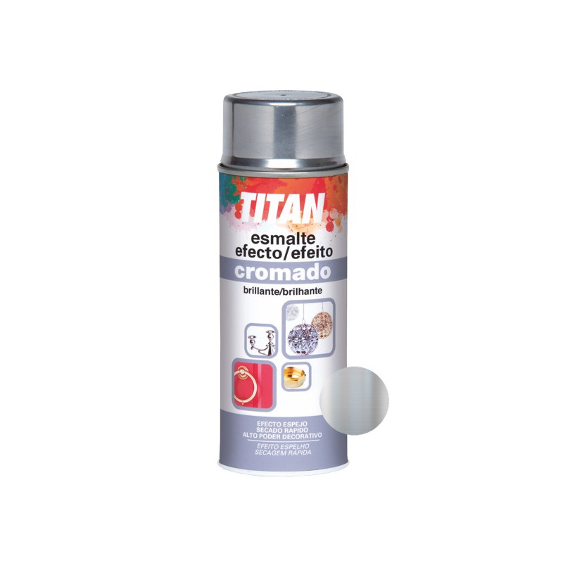 SPRAY EFECTO CROMADO PLATA 400ML