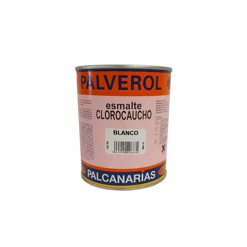 PINTURA PALVEROL CLOROCAUCHO BLANCO 750ML