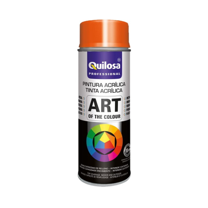 SPRAY ACRILICO NARANJA PURO RAL2004 400ML
