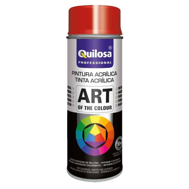 SPRAY ACRILICO ROJO VIVO RAL3000 400ML