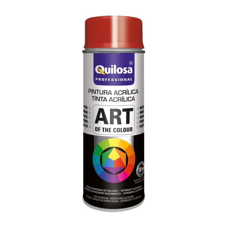 SPRAY ACRILICO ROJO TRAFICO RAL3020 400ML