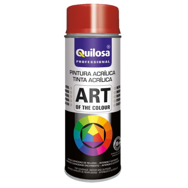 SPRAY ACRILICO ROJO TRAFICO RAL3020 400ML