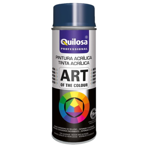 SPRAY ACRILICO AZUL GENCIANA RAL5010 400ML