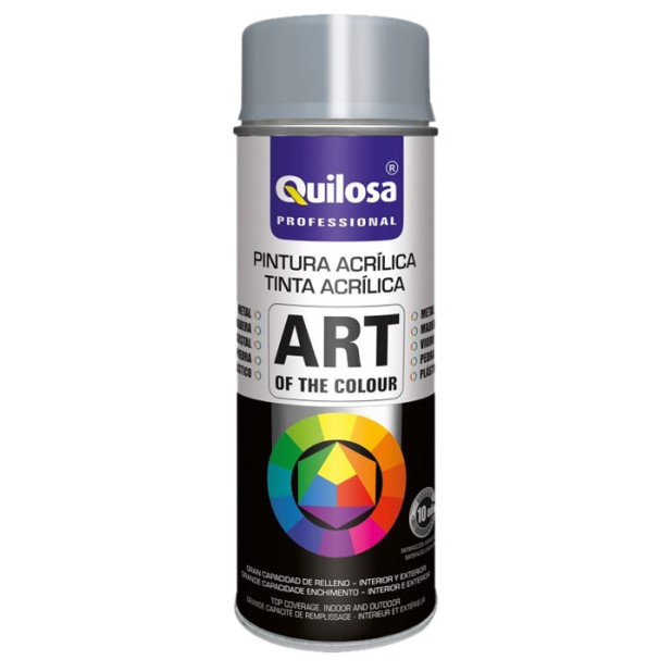 SPRAY ACRILICO GRIS TRAFICO RAL7042 400ML