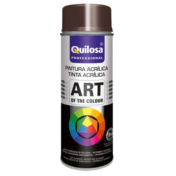 SPRAY ACRILICO CHOCOLATE RAL8017 400ML