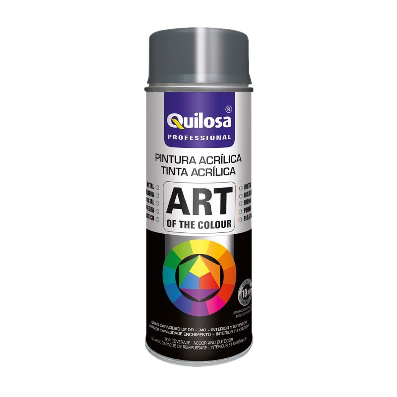 SPRAY ACRILICO ALUMINIO GRIS RAL9007 400ML