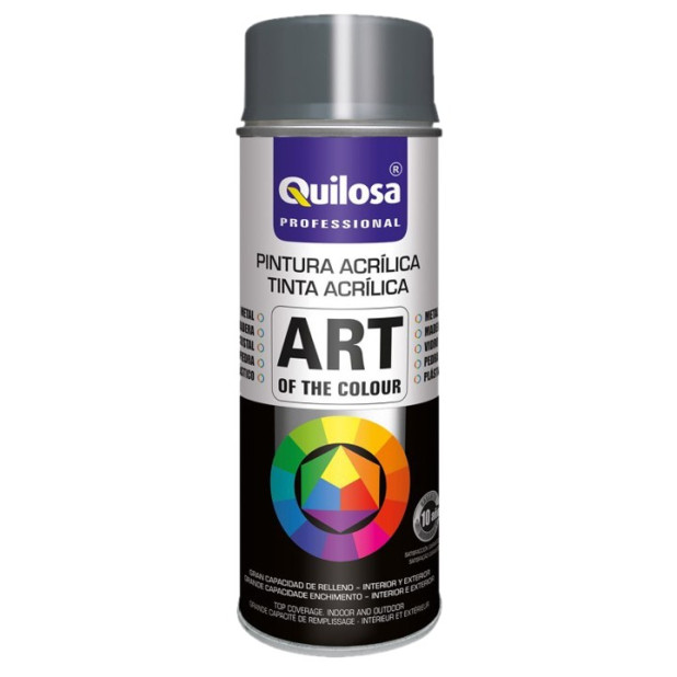 SPRAY ACRILICO ALUMINIO GRIS RAL9007 400ML