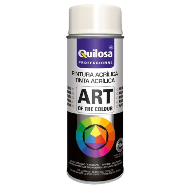 SPRAY ACRILICO BLANCO MATE RAL9010 400ML