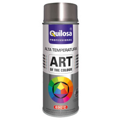 SPRAY ACRILICO ALTAS TEMPERATURAS PLATA 400ML