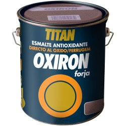 OXIRON ESMALTE FORJA MARRON OXIDO 4L