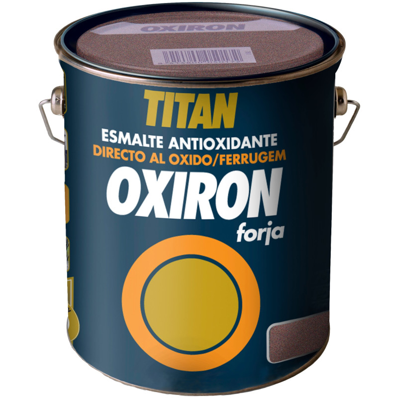 OXIRON ESMALTE FORJA MARRON OXIDO 4L