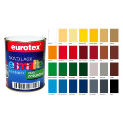 NOVOLACK ESMALTE SINTETICO BRILLANTE GRIS MEDIO 375ML