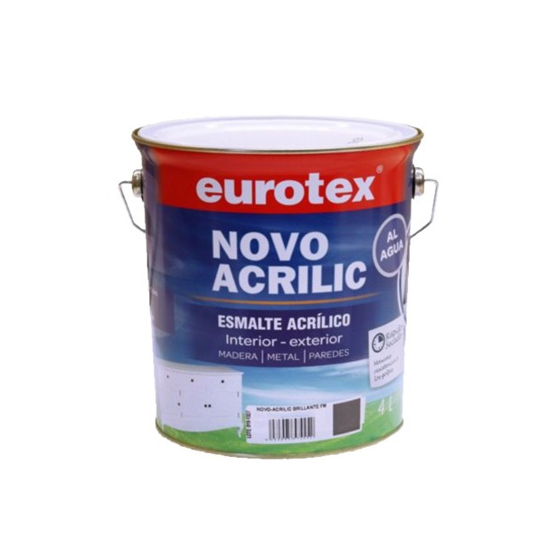 NOVO ESMALTE ACRILICO MATE BLANCO 4LTS