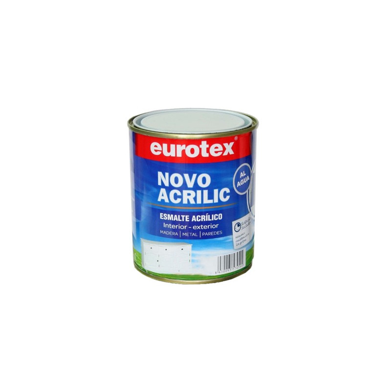 NOVO ESMALTE ACRILICO MATE NEGRO 750ML