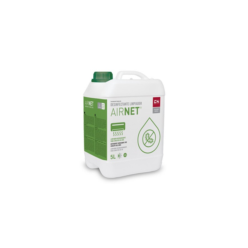 AIRNET LIMPIADOR DESINFECTANTE AIRE ACOND.5LTS