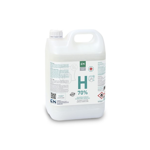 DESINFECTANTE SUPERFICIE 70% H-70% 5LTS