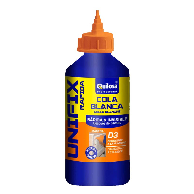 COLA BLANCA RAPIDA UNIFIX BIBERON 500G.
