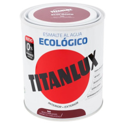 TITANLUX ESMALTE AL AGUA BRILLANTE ROJO CARRUAJE 750ML