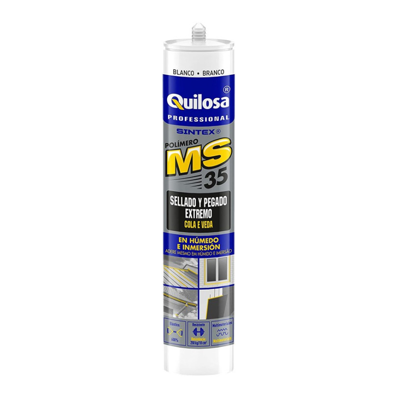 SELLADOR POLIMERO MS-35 BLANCO 300ML