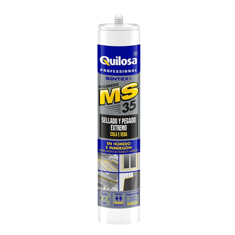 SELLADOR POLIMERO MS-35 NEGRO 300ML