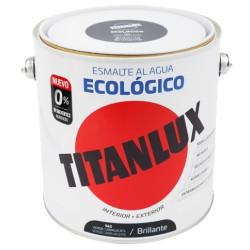 TITANLUX ESMALTE AL AGUA BRILLANTE VERDE CARRUAJE 2,5LTS