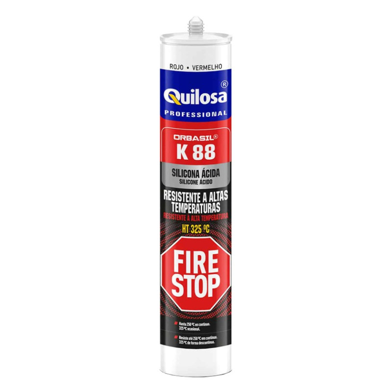 SILICONA ACIDA K-88 FIRE STOP 300ML