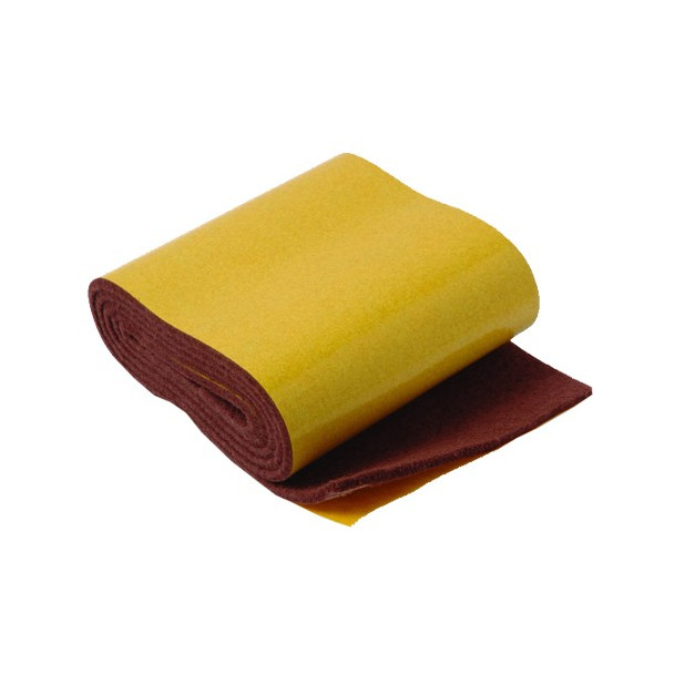 ROLLO DE FIELTRO AUTOADHE.MARRON 85mm.x1M