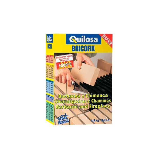 BRICOFIX BARBACOA Y CHIMENEA 1,5KG