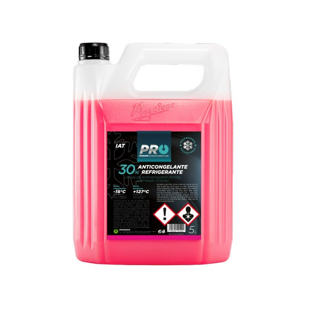 ANTICONGELANTE 30% ROSA 5LTS
