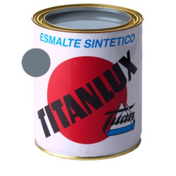 TITANLUX ESMALTE SINTETICO GRIS AZULADO 375ML (DESCAT)