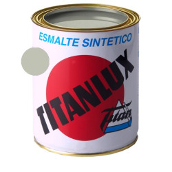 TITANLUX ESMALTE SINTETICO PLATA 375ML (DESCAT)