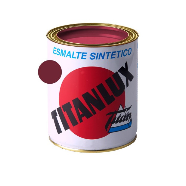 TITANLUX ESMALTE SINTETICO BURDEOS 375ML (DESCAT)