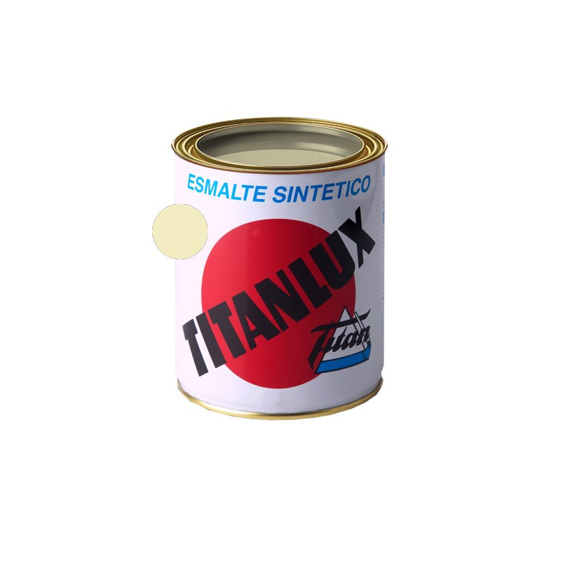 TITANLUX ESMALTE SINTETICO MARFIL 375ML (DESCAT)