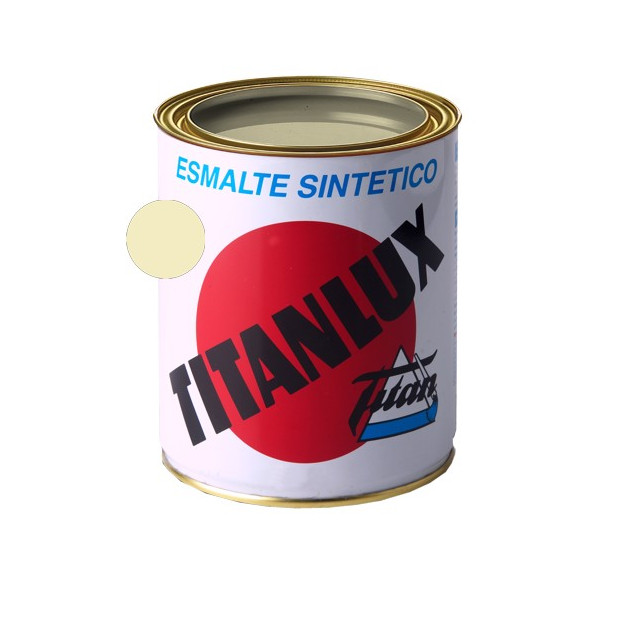 TITANLUX ESMALTE SINTETICO MARFIL 375ML (DESCAT)